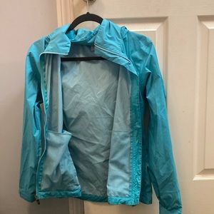 COPY - Teal Columbia Lightweight Raincoat